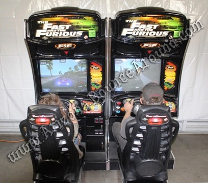 Fast and Furious sit down driving game rentals in Denver, Fort Collins Colorado